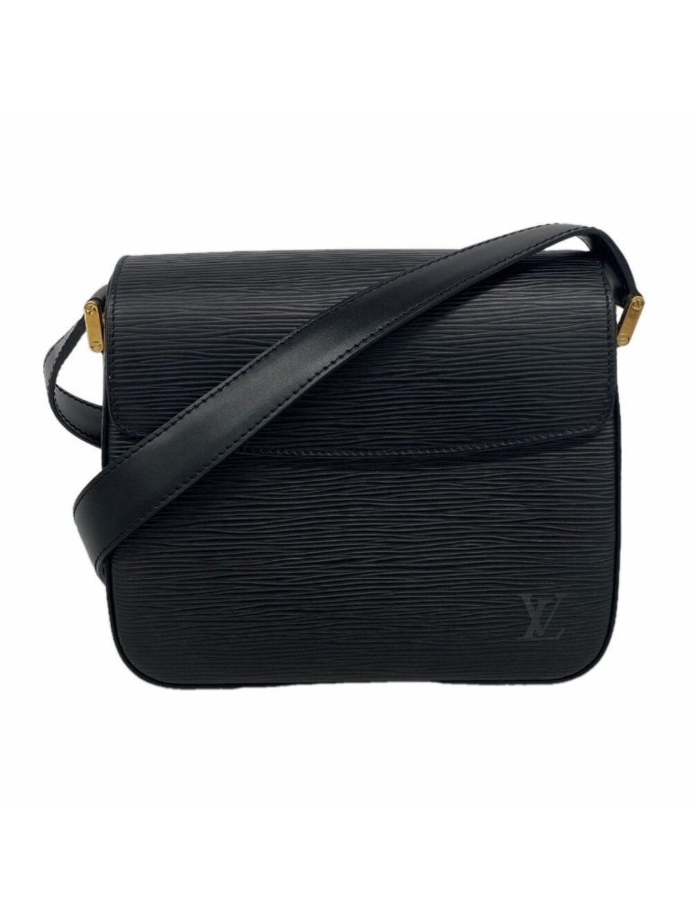 Louis Vuitton Shoulder Bag Epi Buci Noir